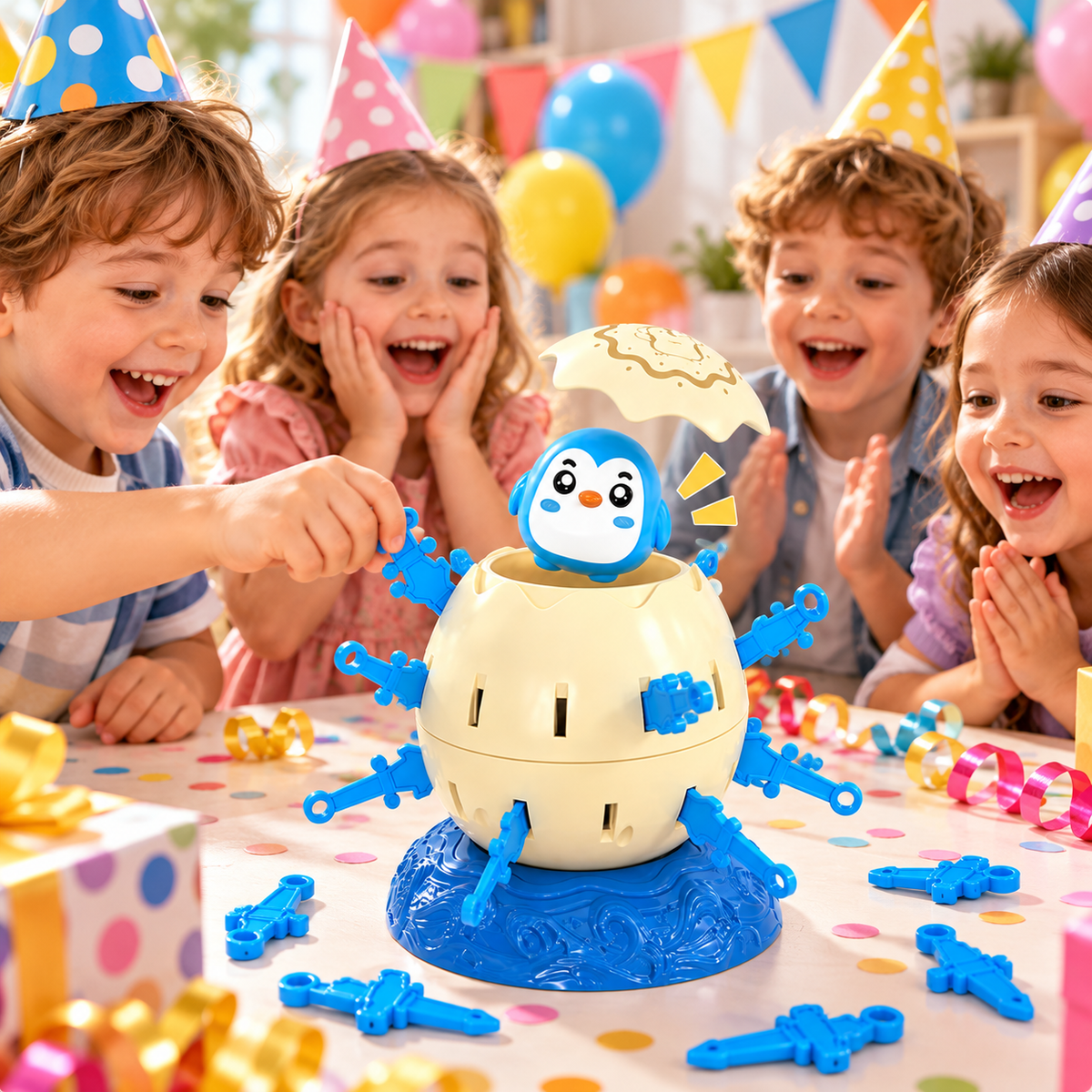Pirate Barrel Surprise Game Toy for Family and Party Fun