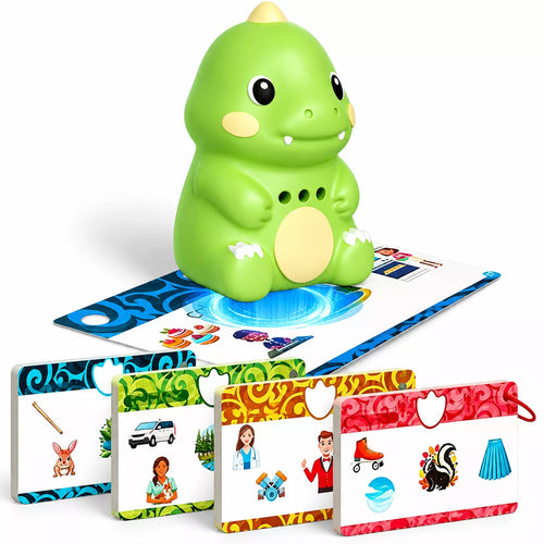 Talking Flash Cards Learning Toy – Interactive Vocabulary Reader for Kids