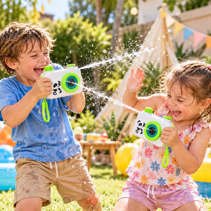 Panda Water Spray Camera Toy – Fun Outdoor Water Blaster for Kids